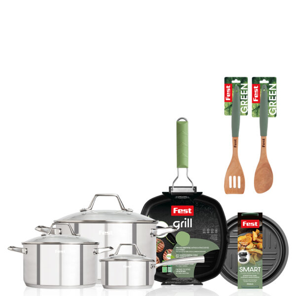 COOKING ΣΕΤ 7 ΤΕΜ. ΣΚΕΥΩΝ FEST