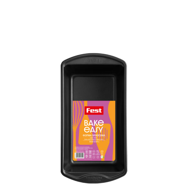 ΦΟΡΜΑ ΟΡΘΟΓΩΝΙΑ 23.5x13.3x7 EK BAKE EASY FEST